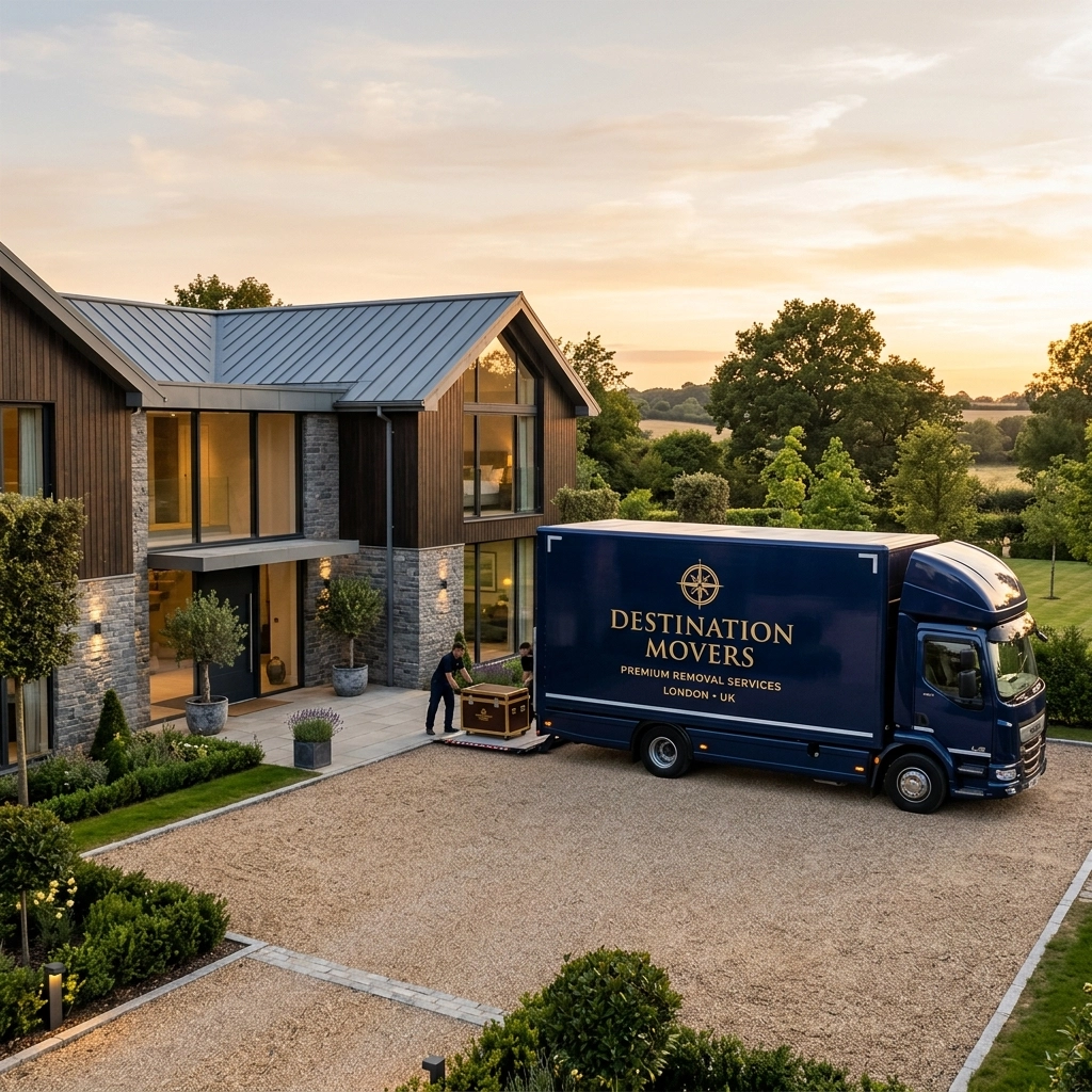 Destination Movers Branded Truck